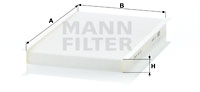 Kupéfilter MANN-FILTER CU 2629
