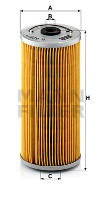 Oljefilter MANN-FILTER H 829/1 x