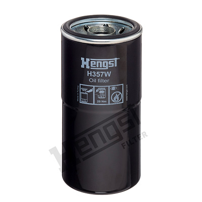 Oljefilter HENGST FILTER H357W