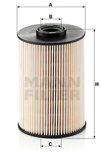 Bränslefilter MANN-FILTER PU 937 x