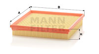 Luftfilter MANN-FILTER C 2493