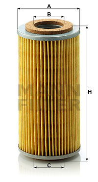 Oljefilter MANN-FILTER H 804 x
