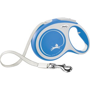 Koppel Flexi New Comfort Band L 8 m Blå