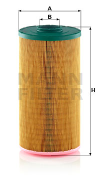 Luftfilter MANN-FILTER C 19 450