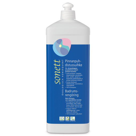 Sonett Naturlig Badrumsrengöring 1 L (Refill)