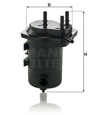Bränslefilter MANN-FILTER WK 9028 z
