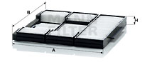 Kupéfilter MANN-FILTER CU 2015