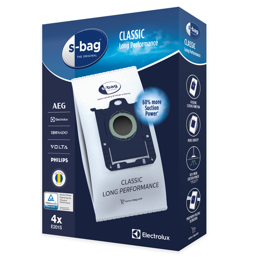 Electrolux E201s, Classic Dammsugarpåsar
