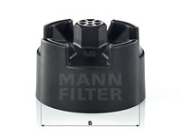Oljefilterklämma MANN-FILTER LS 9