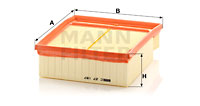Luftfilter MANN-FILTER C 27 187