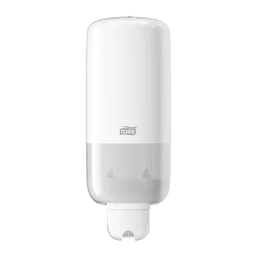 Tork S1/11 dispenser för flytande tvål och sprejtvål, plast, vit