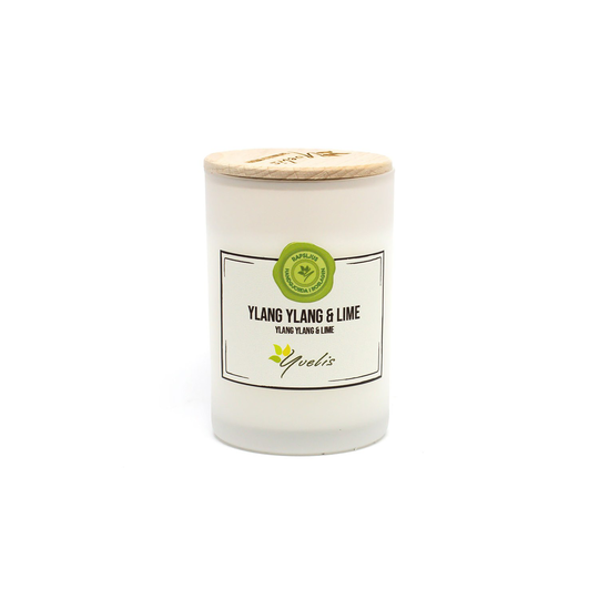 Yvelis Miljövänligt Doftljus Ylang Ylang & Lime Litet (ca. 115 g)