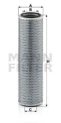 Filter, drifthydraulik MANN-FILTER H 1070