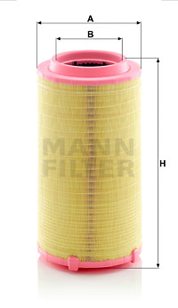 Luftfilter MANN-FILTER C 27 038