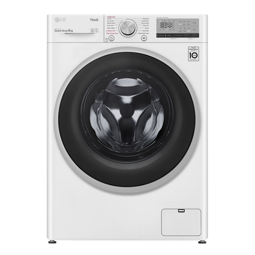 Lg W4wv408s1we Frontmat. Tvättmaskiner - Vit