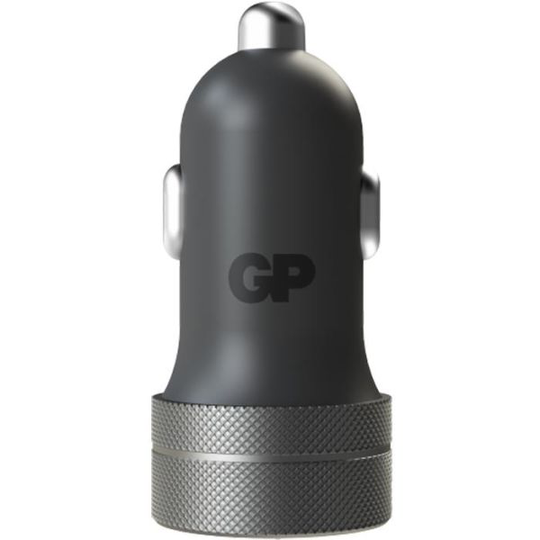 GP Batteries CC51 Biladapter 1 x USB A, 1 x USB C