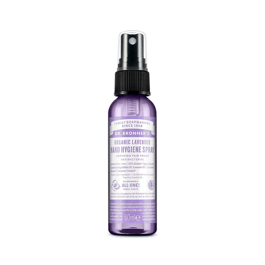Dr. Bronner’s Organic Lavender Hand Hygiene Spray, 60 ml