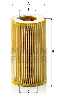 Oljefilter MANN-FILTER HU 718/6 x