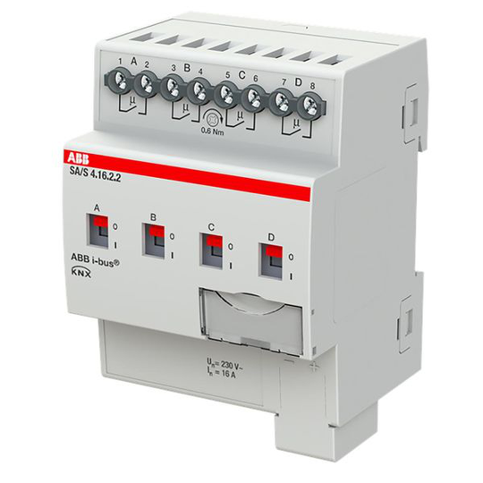ABB 2CDG110262R0011 Brytaktor KNX, 230V, 16 A Max. antal omkopplarkontakter: 4
