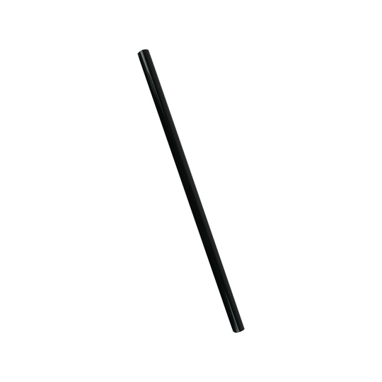 Redecker Rakt Sugrör Svart Glas - 24 cm, 10-pack