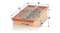 Luftfilter MANN-FILTER C 33 102
