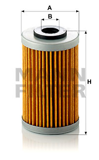 Oljefilter MANN-FILTER MH 5001