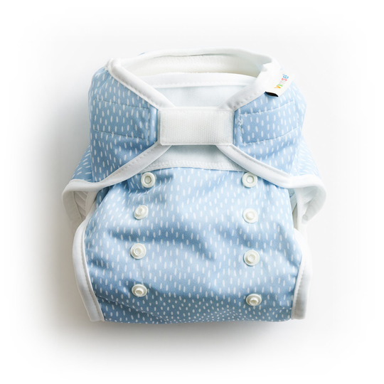 Vimse Blöjbyxa All-in-Two - Blue Sprinkle, 4-16 kg