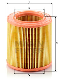 Luftfilter MANN-FILTER C 1577