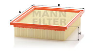 Luftfilter MANN-FILTER C 27 154/1