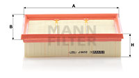 Luftfilter MANN-FILTER C 2287