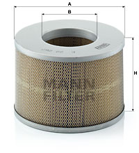 Luftfilter MANN-FILTER C 22 267