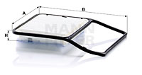 Luftfilter MANN-FILTER C 31 008