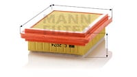 Luftfilter MANN-FILTER C 2074