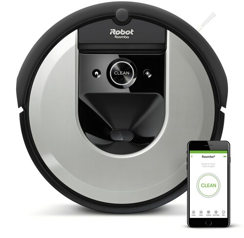 Irobot Roomba I7150 Robotdammsugare - Svart/silver