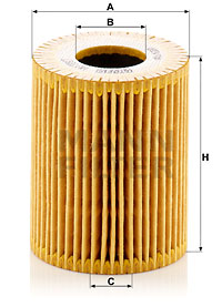 Oljefilter MANN-FILTER HU 7017 z