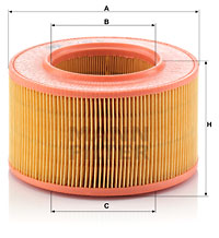 Luftfilter MANN-FILTER C 1996
