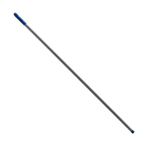 NORDEX Golvskrapa, skaft, 130 cm, blått grepp, grått skaft