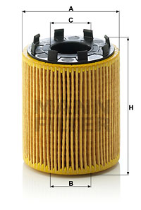 Oljefilter MANN-FILTER HU 713/1 x