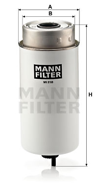 Bränslefilter MANN-FILTER WK 8168