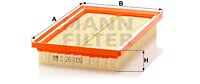 Luftfilter MANN-FILTER C 28 005