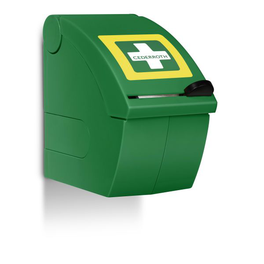 Cederroth 51011024 Plåsterdispenser med 6 cm x 4,5 m plåster, blå
