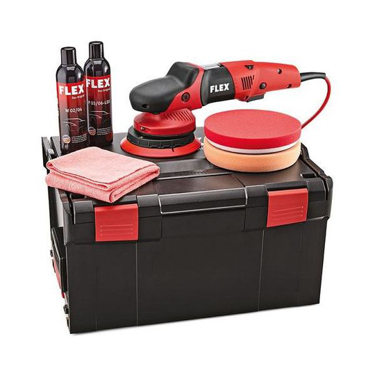 Flex XFE7-15 150 Set Polermaskin med tillbehör, 710 W