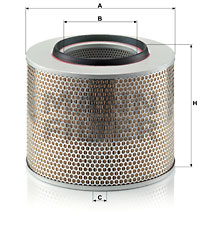 Luftfilter MANN-FILTER C 33 1015