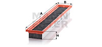 Kupéfilter MANN-FILTER CUK 6046