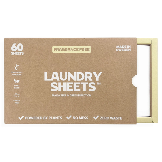 Laundry Sheets Tvättark - Parfymfri, 60 st