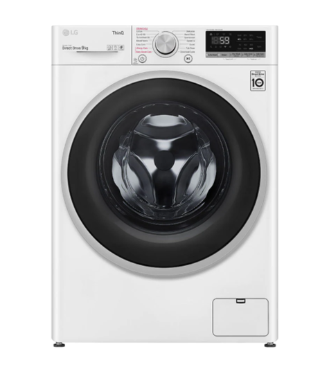 Lg F4wv509s1we Frontmatad Tvättmaskin - Vit