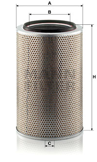 Luftfilter MANN-FILTER C 30 850/6