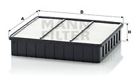 Luftfilter MANN-FILTER C 2335