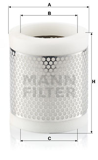 Luftfilter MANN-FILTER CS 1343