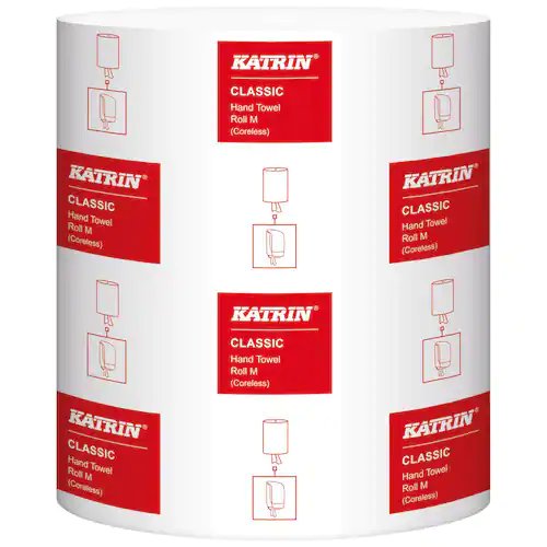 KATRIN Torkrulle Classic M 1-lagers, 205 mm, utan hylsa